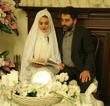 آلبوم عروسی ژیلاصادقی و شوهر خیانتکارش