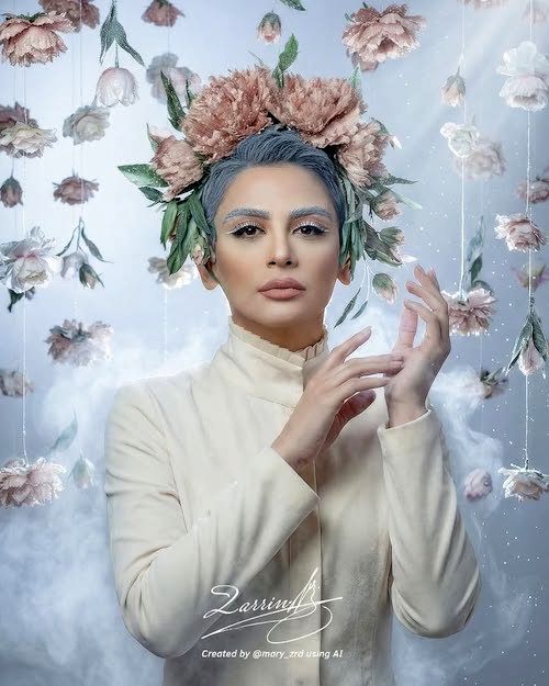 گریم متفاوت مارال فرجاد