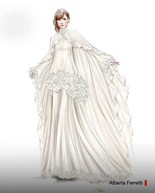 رقابت بر سر طراحی لباس عروس تیلور سوئیفت