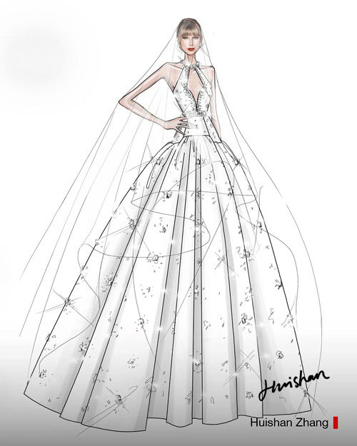 رقابت بر سر طراحی لباس عروس تیلور سوئیفت